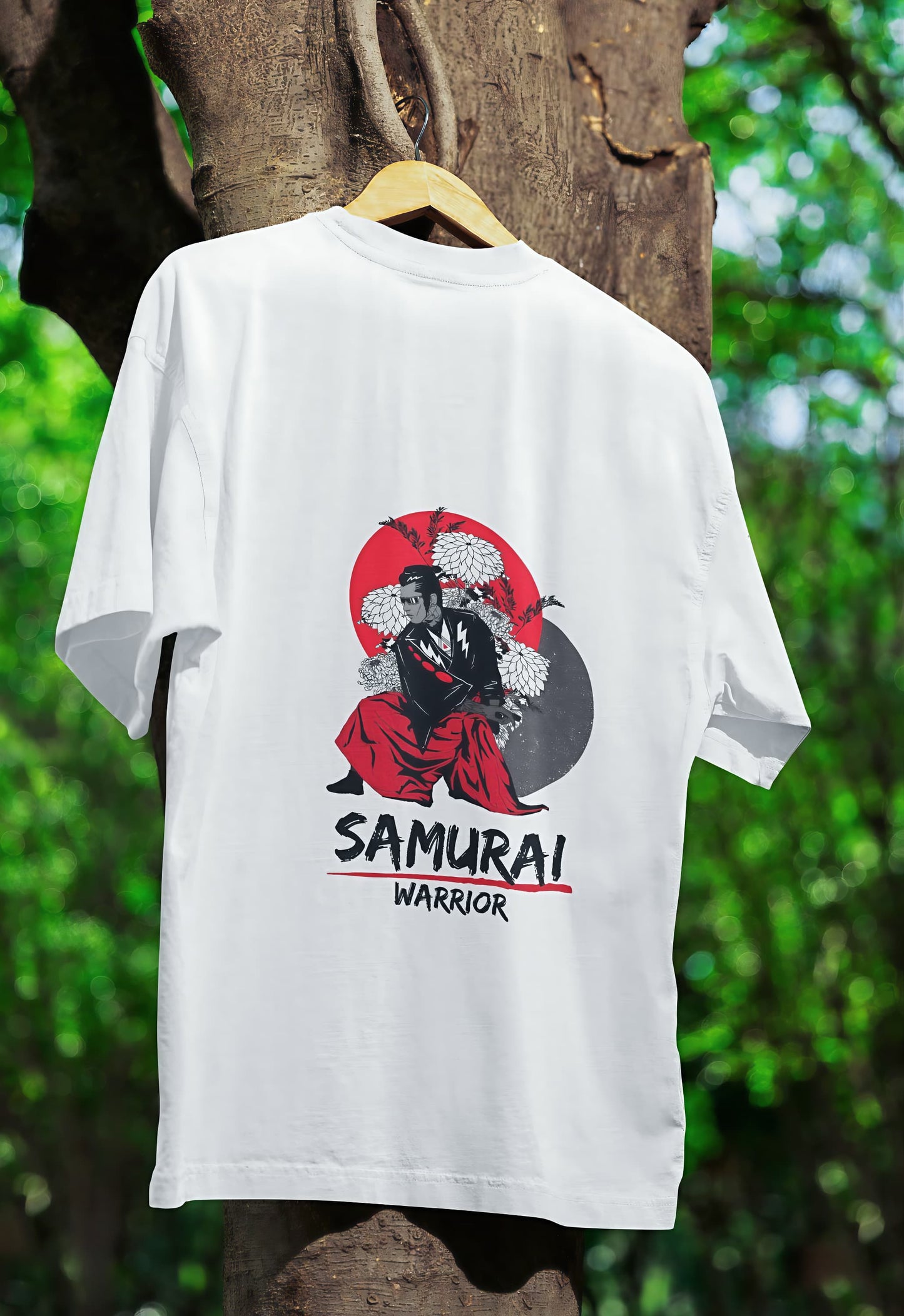 Samurai White T-shirt